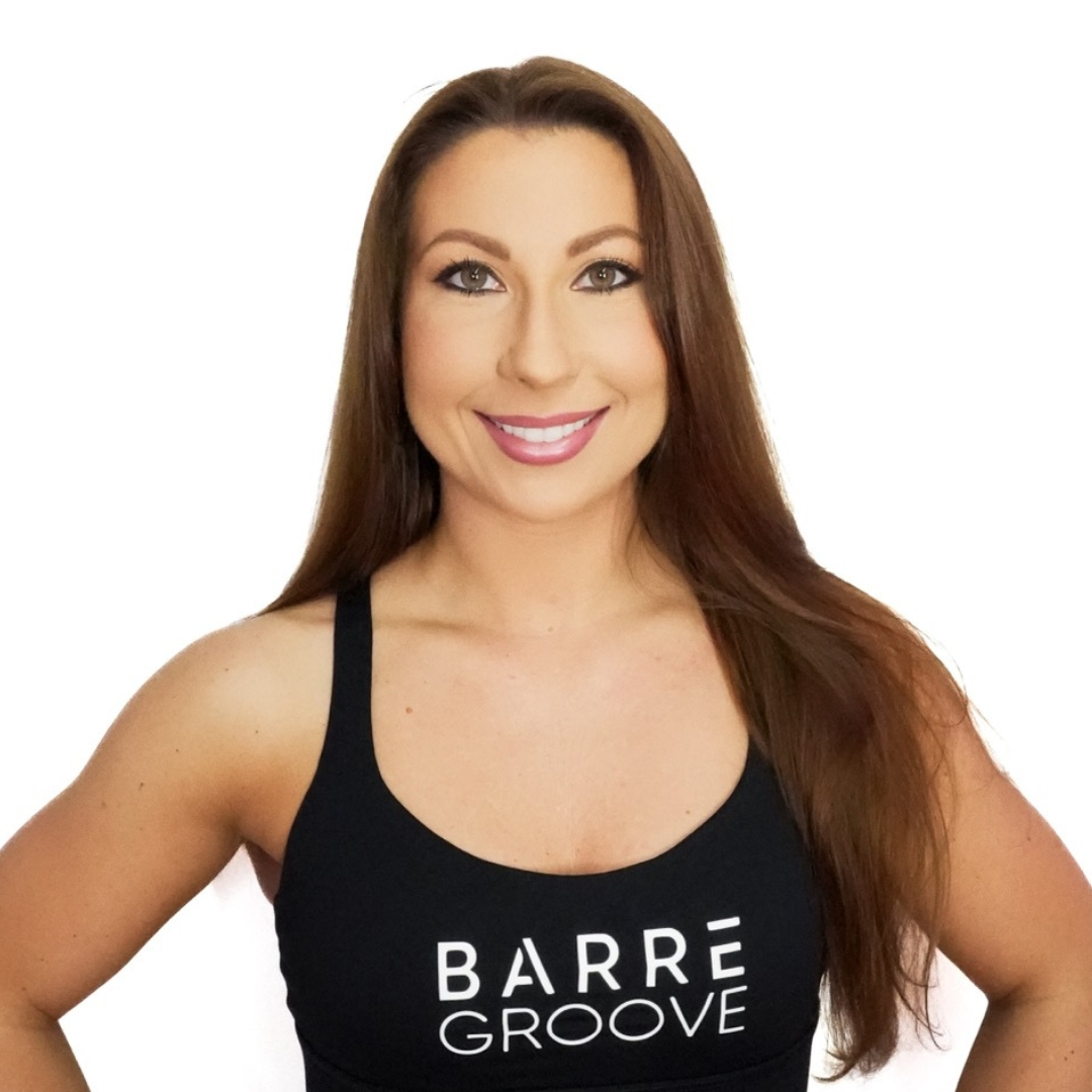 Julie, instructor at Barre Groove