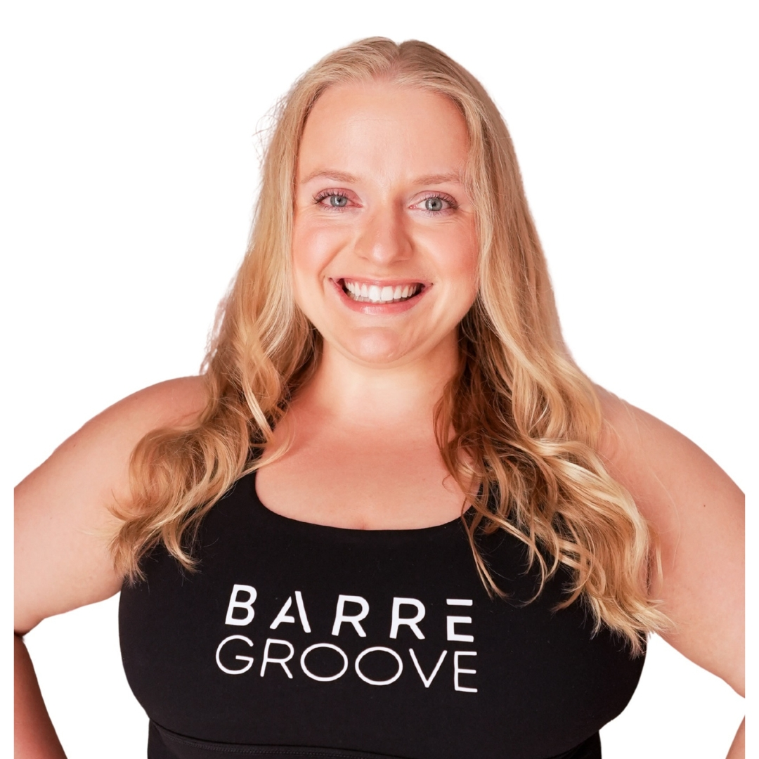 Megan D, instructor at Barre Groove